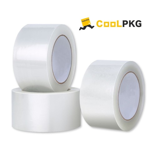 18 Rolls Carton Sealing Clear Packing Tape Box Shipping 2.0 mil 3" x 110 Yards - Picture 3 of 7