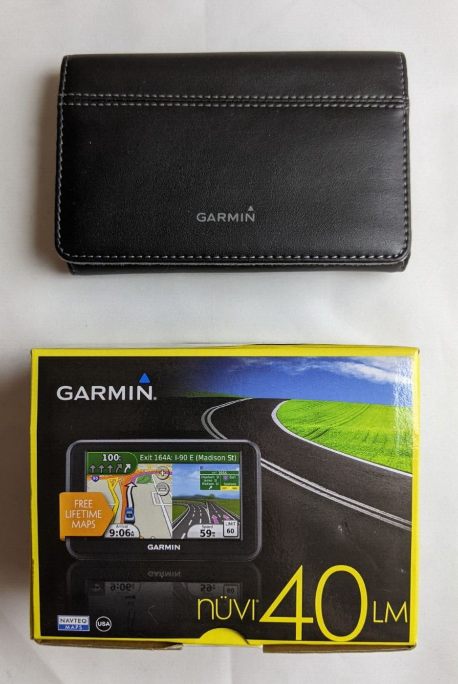 Garmin Nuvi 40LM Portable GPS Navigator Bundle With Soft Case eBay
