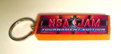 NBA Jam Tournament Edition  Arcade Coin Door Keychain