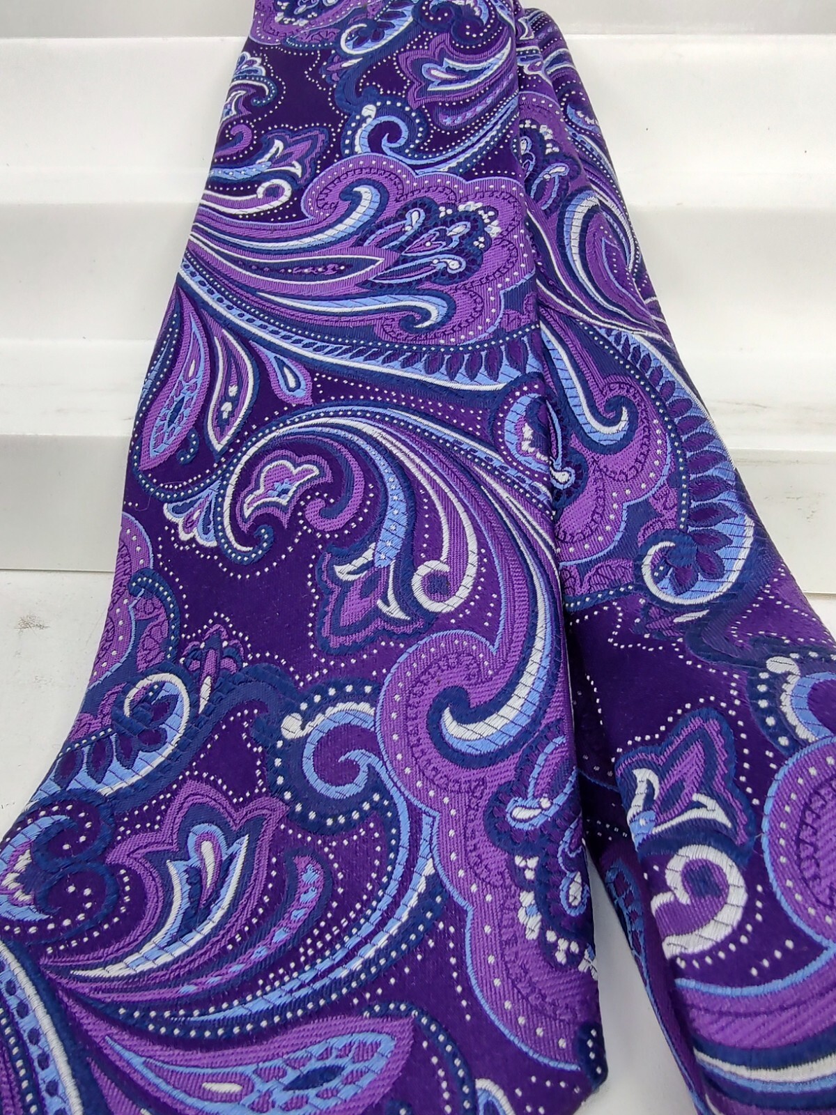 Croft & Barrow Rare Extra Long 60 x 3 1/4 Designer Executive Power Tie See Pics image 4