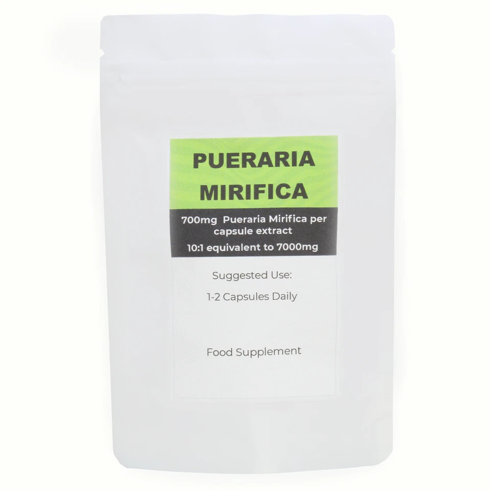 Pueraria Mirifica 7000mg Capsules High Strength Breast Enlargement Vegan - Image 4 of 4