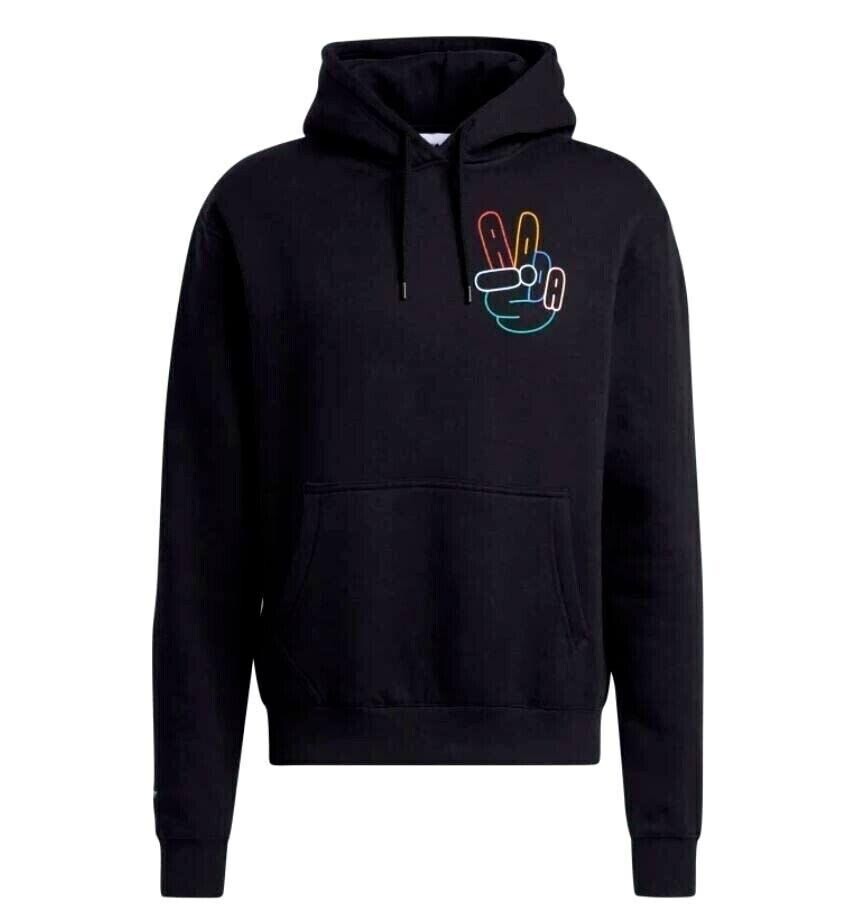 Adidas Originals OG Peace Sign Hoodie Men's Black
