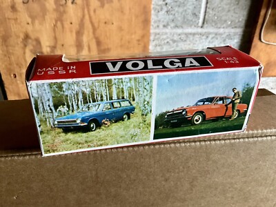 USSR VOLGA GAZ 24 A14 Russian Soviet Die Cast Car 1:43 Scale