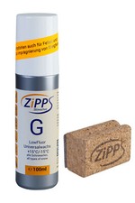 Zipps Set Basic 100ml G Low Fluor Wachs und Kork mit Filz