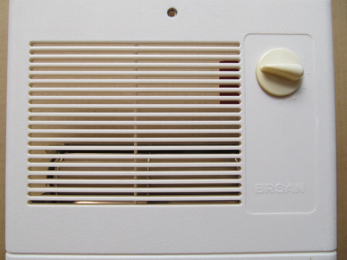 Broan Nutone 9815WH-2 in-wall electric heater 120V/240V AC dual voltage  1550W | eBay