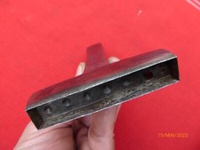 emporte piece  rectangle  outil ancien metier du cuir ou tissu