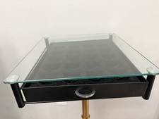 Nespresso Vertuoline Tempered Glass Holder With Capsules Storage Drawer   Black