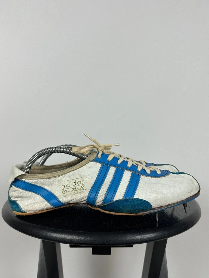 Adidas de Colección Años 70 10-Null Puntas de Pista Hechas en Alemania Occidental Talla 10 Reino Unido Foto 2 de 4