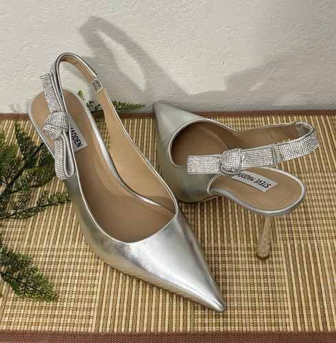 Steve Madden STEFAN Pointed Toe Slingback Pumps Size: 8.5M