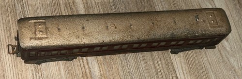 HO Vintage Marklin Mitropa Schlafwagen Sleeping Car 353 Tin Metal Well Aged - Imagen 5 de 11