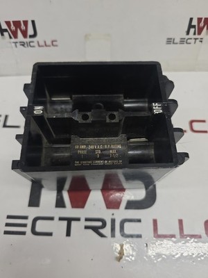SQUARE D FSP-260 2 Pole 60 Amp Fuse Block N-224032