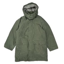 Japanese Vintage Y2K Khaki Fur Hoodie Jacket - Oversized Male Fit