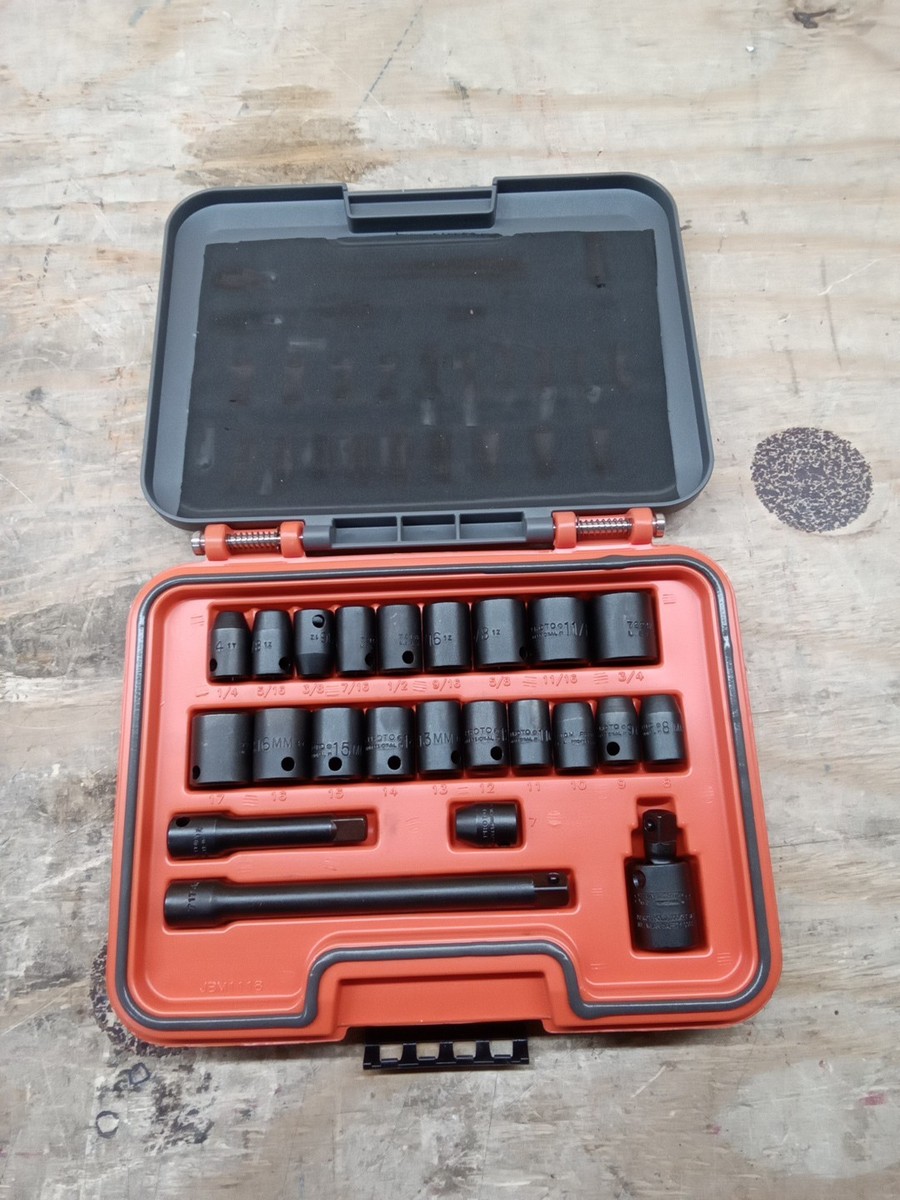 PROTO J72323IM Socket Set,3/8