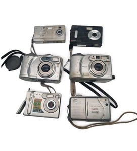 ⚡ 6x Kamera Olympus Revue Agfa Digitalkamera DEFEKT Ersatzteil Bastler⚡