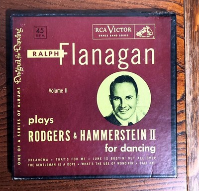 RALPH FLANAGAN PLAYS RODGERS & HAMMERSTEIN II FOR DANCING 7'' BOX BOX 50er