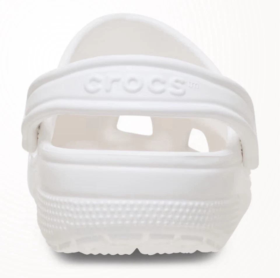 Zueco clásico Crocs blanco talla J3 Foto 2 de 4