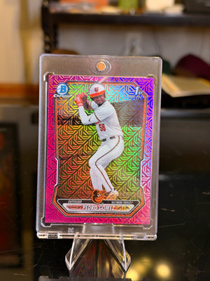 2026 Bowman Chrome Pedro Gomez 1st Bowman Fuchsia Mojo Refractor /199