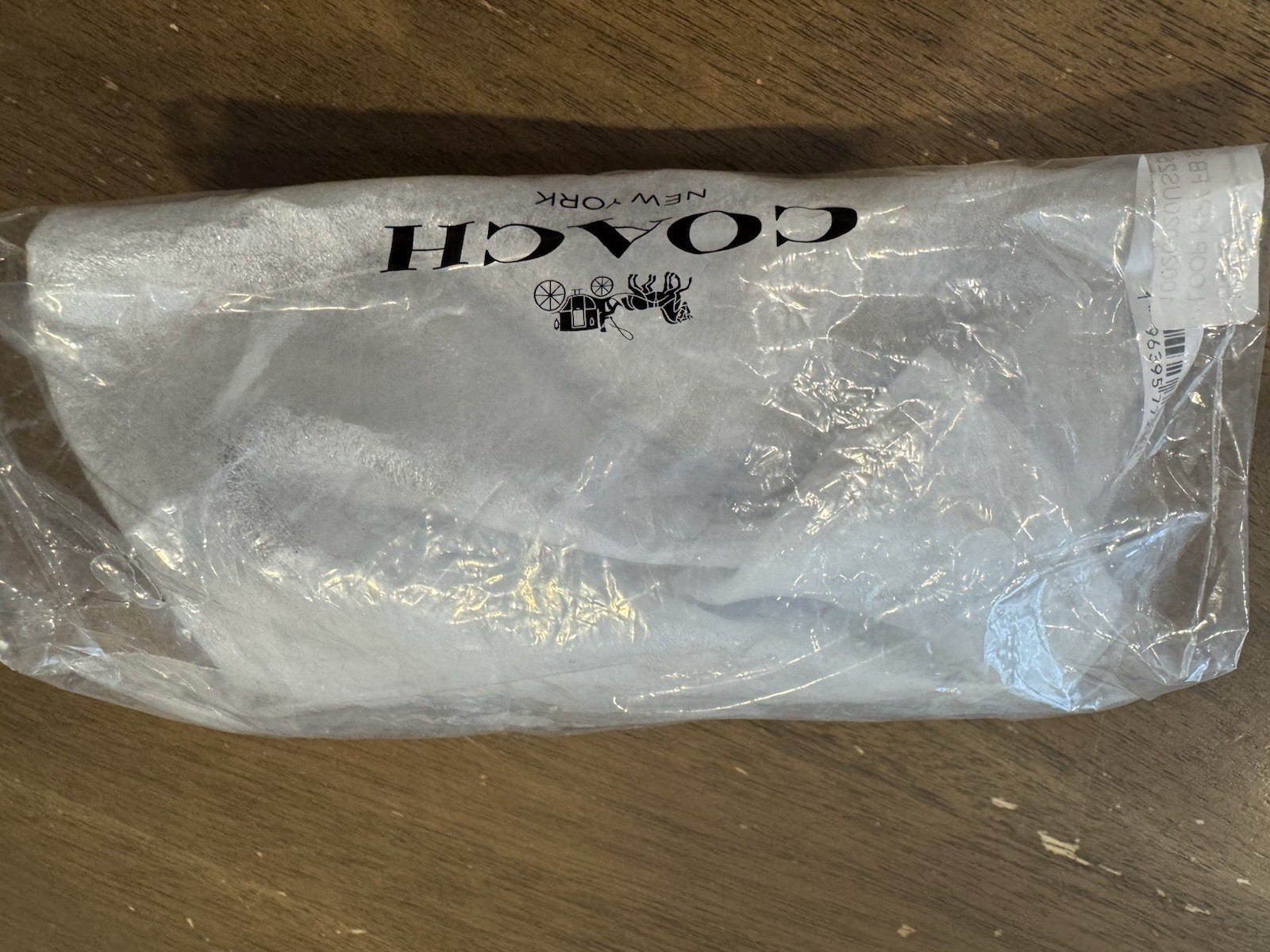 NWT COACH Loop Key Fob In Signature Canvas Gunmetal/Khaki  thumbnail 7