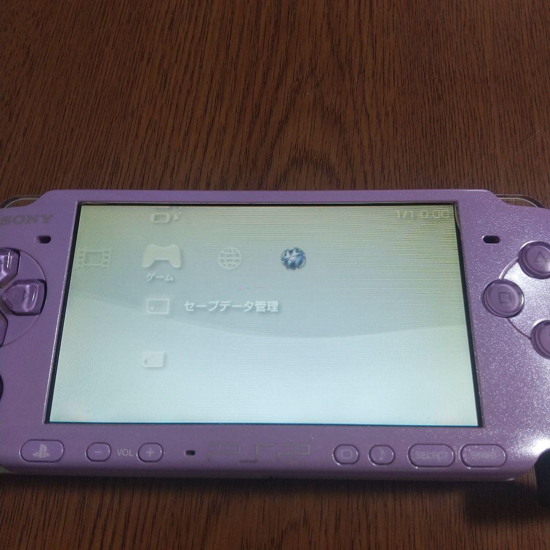PlayStation Portable - 【極美品】PSP 3000 本体 限定色パープル PSP 3000 美品 本体 レアカラー パープル 1式セット｜Yahoo