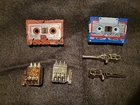 Transformers G1 Original Vintage Eject and Ramhorn Complete Gold Weapons