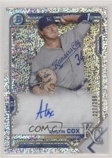 2021 Bowman Chrome Prospects Speckle Refractor /299 Austin Cox #CPA-AC Auto n1u