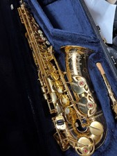 Yamaha Alto Saxophone YAS-875 Gold Neck Case 875 Lacquer YAS EX