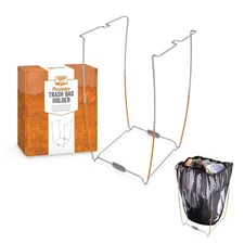 Yukon Glory™ Trash Bag Holder | Stainless Steel Support Stand | Camping Ba