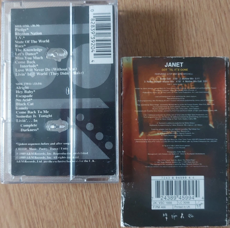 Janet Jackson - Rhythm Nation 1814 (Album) & Got Til It's Gone (Single) - Image 2 of 3