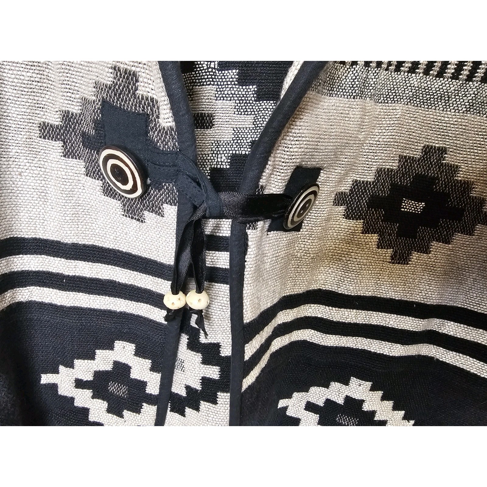 Pendleton style Flashback Western Geometric Cardi… - image 3