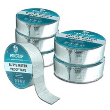 5Pcs Waterproof Aluminum Butyl Tape 2in x 33ft , Rv Tape 2In 33Ft-5PCS