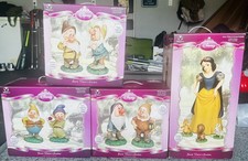 Disney Store Snow White & Forest Friends Garden Statue NEW Box Rare Retired