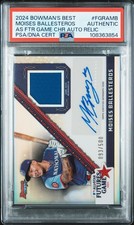 2024 #FGRAMB MOISES BALLESTEROS 93/500 PSA AUTHENTIC AUTO AUTHENTIC