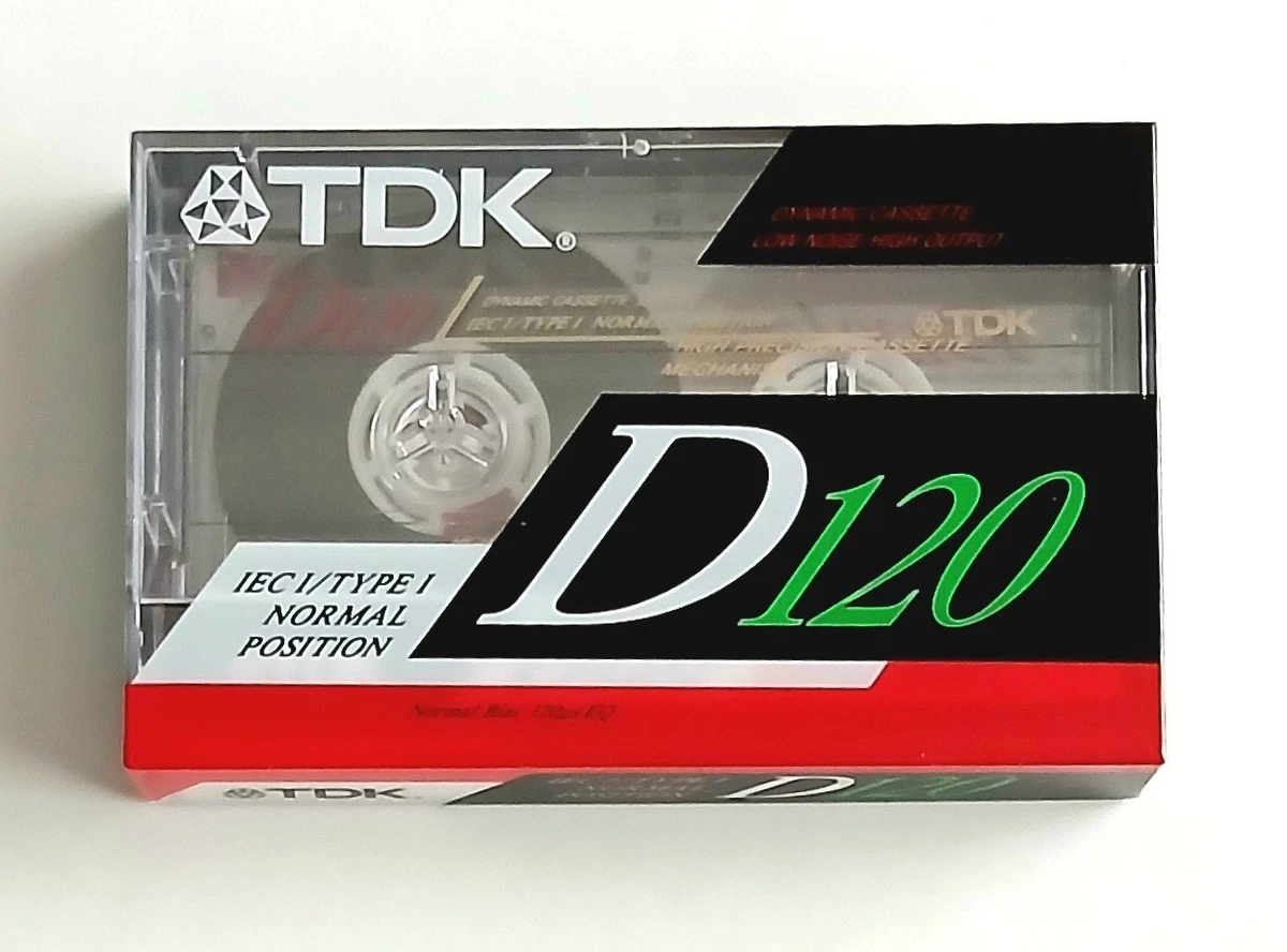 Cassette VHS Vierge TDK HS30 – NEUF Sous Blister D'origine