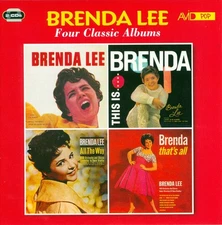 BRENDA LEE - FOUR CLASSIC ALBUMS NEW CD