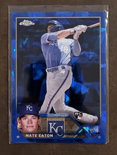 2023 Topps Chrome Sapphire Edition #557 Nate Eaton RC