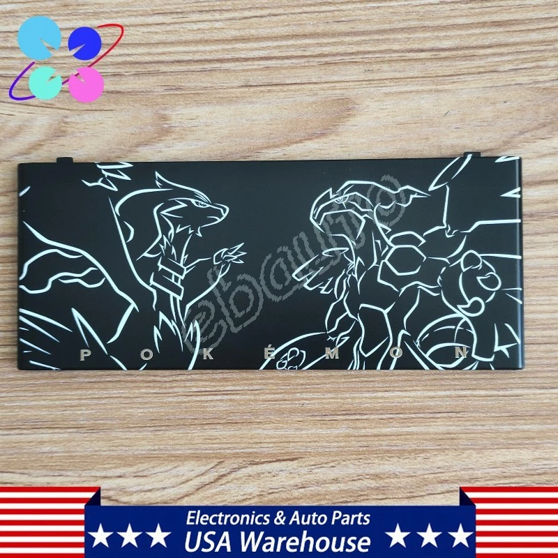For Nintendo New 3DS Front + Back Cover Housing Shell Plate Pokémon Black - Image 4 of 4