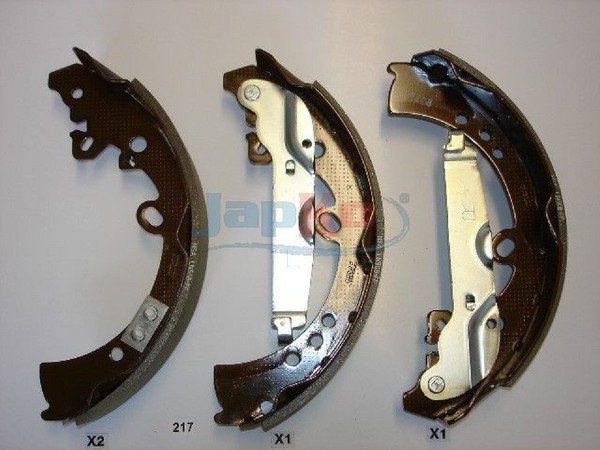 Japko 55217 Bremsbackensatz 4 Bremsbacken Trommelbremse FüR Toyota-image