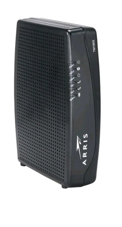 Arris Cable Modem TM1602A DOCSIS 3.0 Telephony Spectrum Charter - Image 2 of 4