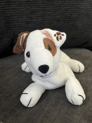 Vintage WISHBONE Beanie Plush Jack Russell Terrier Dog Big Feats Denny's 1998