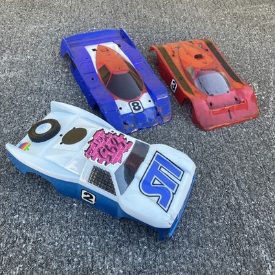 Three Vintage Painted Rc10 Bodies! Rc10 body lot!