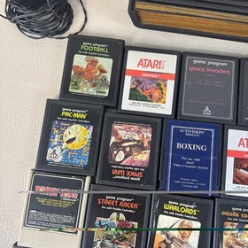 Atari 2600 Video Computer System With 2 Joystick & Games