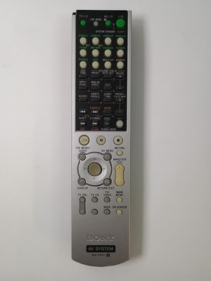 OEM Sony AV System RM-PP411 Remote Control for HT-7700DP HT-DDW840 STR-DE685