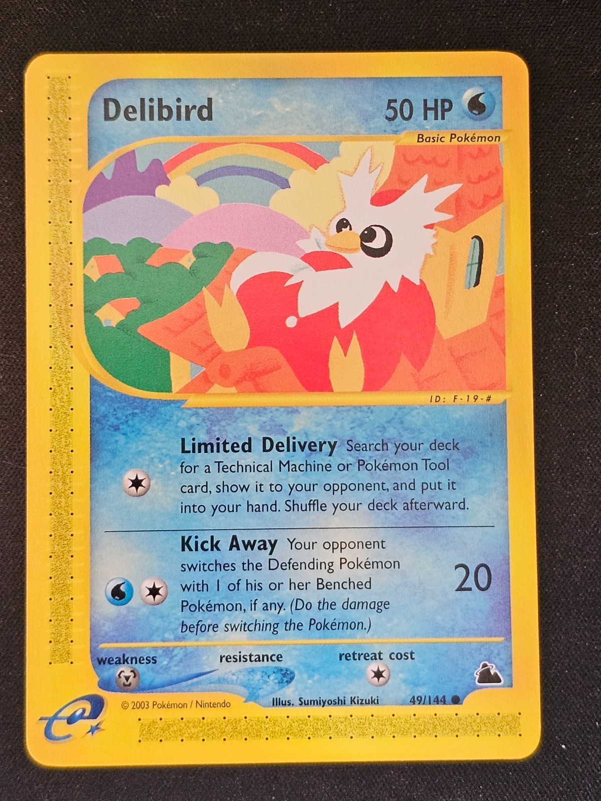 Pokemon TCG Delibird 49 Skyridge Mint Near Mint (non-holo)