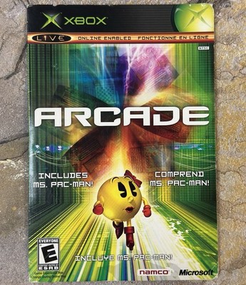 Xbox Live Arcade Including Ms. Pac-Man Sleeve + Game - Microsoft Xbox