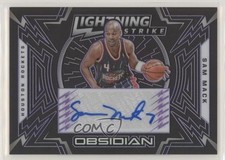 2020-21 Panini Obsidian Electric Etch Purple 19/75 Sam Mack #LS-SAM Auto 0m8r
