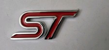 Ford Focus Fiesta Explorer St Chrome Red Emblem Logo Ford Focus Fiesta Explorer St Chrome Red Emblem Logo