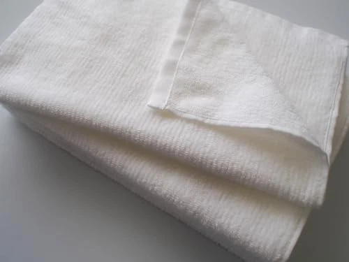 Imabary reTOWEL Organic Remnant Yarn Bath Towels Set of 3 NEW