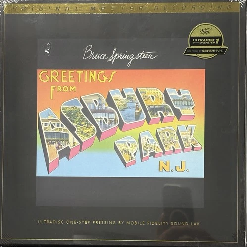 BRUCE SPRINGSTEEN "GREETINGS FROM ASBURY PARK" MFSL MoFi SEALED ULTRA ONE STEP