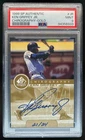1999 SP Authentic Ken Griffey Jr. Chirography Gold Auto #21/24 Mariners PSA 9