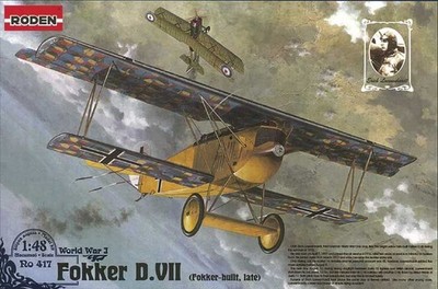 Roden 417 - 1:48 Fokker D.VII F (late)  - Neu
